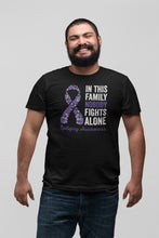 Load image into Gallery viewer, Epilepsy In This Family Nobody Fights Alone Shirt, Epilepsy Mom Shirt, Epilepsy Awareness Shirt

