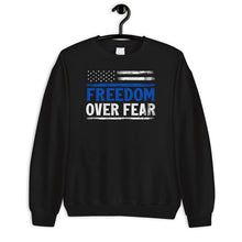 Load image into Gallery viewer, Freedom Over Fear Shirt, American Veteran Shirt, America Shirt, Fourth Of July Shirt, Proud American Tee
