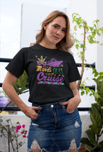 Load image into Gallery viewer, Mardi Gras Cruise Shirt, Mardi Gras Cruise Squad Shirt, Cruising Boozing, Mardi Gras Shirt
