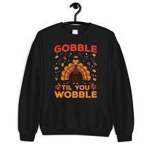 Load image into Gallery viewer, Gobble Till You Wobble Shirt, Gobble Family Shirt, Thanksgiving Turkey Shirt, Thanksgiving Dinner Shirt
