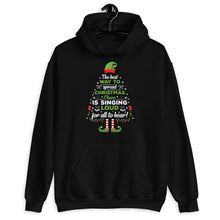 Load image into Gallery viewer, Christmas Cheer Shirt Tree, The Best Way to Spread Christmas Cheer is Singing Loud For All to Heart
