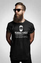 Load image into Gallery viewer, Bearded Funcle Shirt, Bearded Funcle Definition Shirt, Uncle Cool Beard Shirt, Bearded Uncle Shirt
