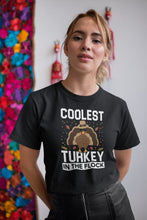 Load image into Gallery viewer, Coolest Turkey In The Flock Shirt, Cutest Turkeys In The Flock Shirt, Thanksgiving Gift
