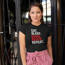 Load image into Gallery viewer, Eat Sleep Make Beats Repeat Shirt, Music Producer Shirt, Music Shirt, Music Band Shirt
