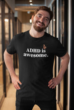 Load image into Gallery viewer, ADHD Is Awesome Squirrel Shirt, Vintage ADHD Shirt, Attention Deficit Hyperactivity Disorder Shirt
