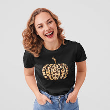 Load image into Gallery viewer, Leopard Pumpkin Shirt, Cheetah Pumpkin Shirt, Hello Pumpkin, Pumpkin Party Shirt
