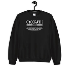 Load image into Gallery viewer, Cycopath Meaning Cycling Shirt, Funny Cycling Shirt, Cycling Gift, Mountain Biking, Cycling Lover
