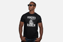 Load image into Gallery viewer, Powered By Ramen Shirt, Ramen Lover Shirt, Noodles Shirt, Noodle Lover Gift, Foodie Shirt, Japanese Food
