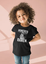 Load image into Gallery viewer, Powered By Ramen Shirt, Ramen Lover Shirt, Noodles Shirt, Noodle Lover Gift, Foodie Shirt, Japanese Food
