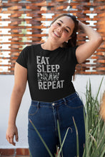 Load image into Gallery viewer, Eat Sleep Draw Repeat Shirt, Artist Shirt, Sketching Shirt, Art School Teacher Shirt, Drawing Gift
