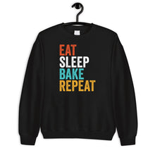 Load image into Gallery viewer, Eat Sleep Bake Repeat Shirt, Funny Cooking Baking Shirt, Baker Shirts, Cake Maker Shirt, Baker Chef Shirt
