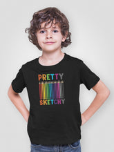 Load image into Gallery viewer, Pretty Sketchy Shirt, Fun Art Lover Shirt, Artist Shirt, Painting Shirt
