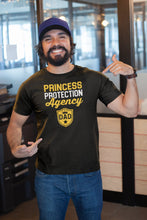 Load image into Gallery viewer, Princess Protection Agency Dad Shirt, Princess Security Shirt, Princess Protection Shirt, Protective Parent Shirt
