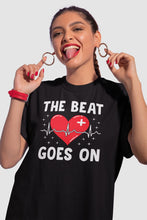 Load image into Gallery viewer, The Beat Goes On Shirt, Open Heart Surgery Shirt, Heartbeats Shirt, Heart Surgery Shirt
