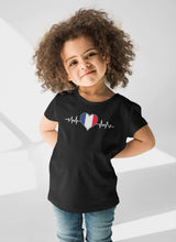 Load image into Gallery viewer, France Heart Flag Shirt, French Republic Shirt, French Shirt, Paris Shirt, I Love Paris, I Love France
