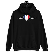 Load image into Gallery viewer, France Heart Flag Shirt, French Republic Shirt, French Shirt, Paris Shirt, I Love Paris, I Love France
