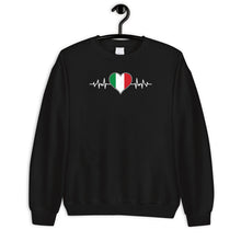 Load image into Gallery viewer, Italia Shirt, Italy Heart Flag Shirt, Italian Flag Shirt, Italian Shirt, Italia Republic Tee
