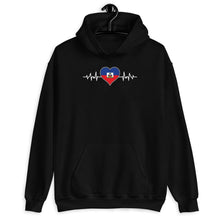 Load image into Gallery viewer, Haiti Heart Flag Shirt, Haitian Pride Shirt, Haitian Flag Shirt, Haiti Travel Shirt, Gift For Haitian
