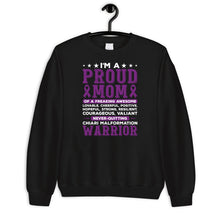 Load image into Gallery viewer, I&#39;m A Proud Mom Chiari Malformation Warrior Shirt, Purple Ribbon Shirt, Chiari Malformation Support
