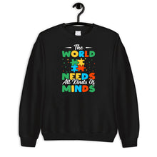 Load image into Gallery viewer, The World Needs All Kind Of Mind Shirt, Autism Awareness Shirt, Autistic Support Shirt, Autism Acceptance
