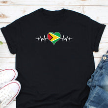 Load image into Gallery viewer, Guyana Shirt, Guyana Gift, Guyana Souvenir Shirt, Guyana Flag Shirt, Guyanese Shirt, Ghanaian Shirt
