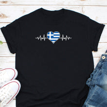 Load image into Gallery viewer, Greece Shirt, Greece Flag Shirt, Greece Map Shirt, Greece Travel Shirt, Greece Tourist Shirt, Greek Shirt
