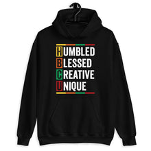 Load image into Gallery viewer, HBCU Shirt, Humbled Blessed Creative Unique Shirt, Black Lives Matter Shirt, Black History Month Shirt
