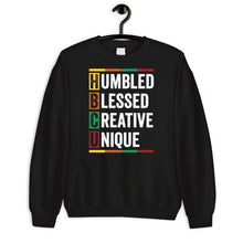 Load image into Gallery viewer, HBCU Shirt, Humbled Blessed Creative Unique Shirt, Black Lives Matter Shirt, Black History Month Shirt
