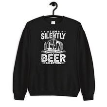 Load image into Gallery viewer, I Am Silently Judging Your Beer Selection Shirt, Beer Drinking Shirt, Beer Lover Shirt, Beer Snob Shirt
