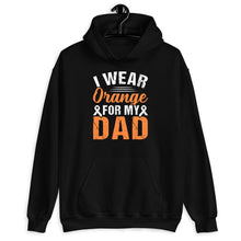 Load image into Gallery viewer, I Wear Orange For my Dad Shirt, Kidney Cancer Dad Shirt, Leukemia Cancer Shirt, Support Leukemia
