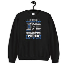 Load image into Gallery viewer, Proud Police Mom Shirt, Police Shirt, Thin Blue Line Shirt, My Favorite Police Officer Shirt
