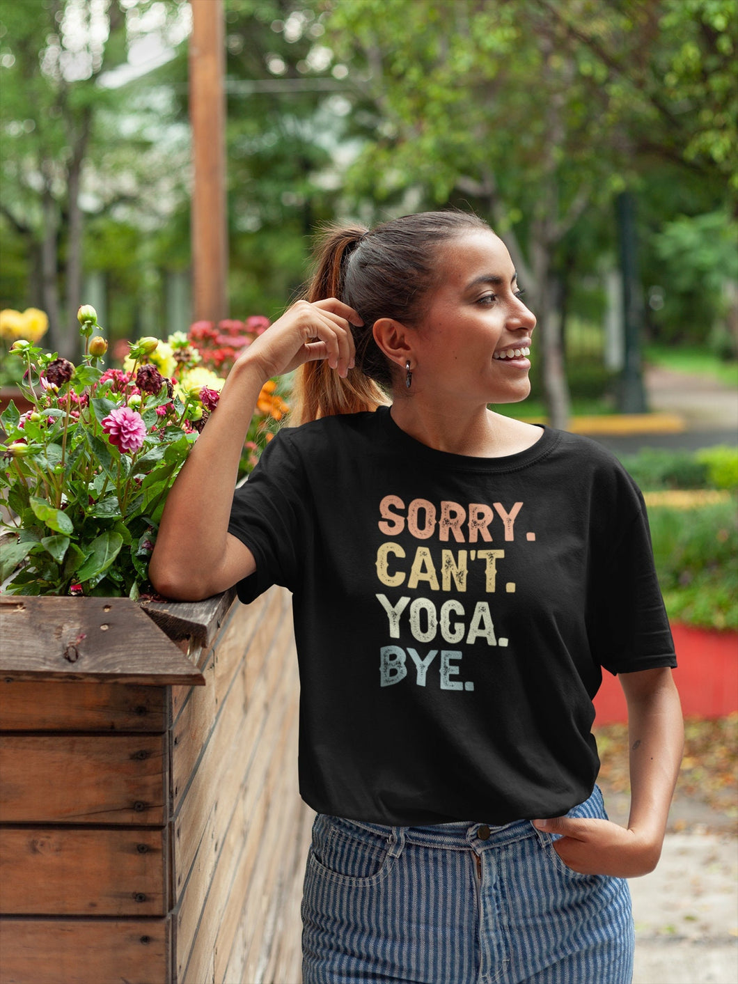 Sorry Can't Yoga Bye Shirt, Exercise Shirt, Workout Shirt, Gym Lover Shirt, Yoga Lover Shirt