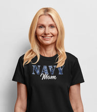 Load image into Gallery viewer, Navy Mom Shirt, Navy Graduation Shirt, Proud Navy Mom Shirt, Military Mom Gear, Sailor Mothers, Love My Sailor
