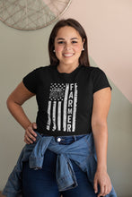 Load image into Gallery viewer, Farmer American Flag Shirt, Farming USA Gift, Farmer American Pride Shirt, Farmer Definition Shirt
