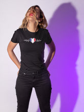 Load image into Gallery viewer, France Heart Flag Shirt, French Republic Shirt, French Shirt, Paris Shirt, I Love Paris, I Love France
