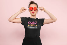 Load image into Gallery viewer, Cookie Chaos Coordinator Shirt, Funny Cookie Dealer Gift Shirt, Cookie Lover Gift, It&#39;s Cookie Season Tee
