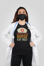 Load image into Gallery viewer, Registered Nurse Est 2023 Shirt, Nurse 2023 Shirt, Nurse Week Shirt, Nurse Life Shirt, Nurse Strong Shirt
