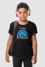 Load image into Gallery viewer, In April We Wear Blue Child Abuse Prevention Awareness Shirt, Stop Child Abuse Shirt
