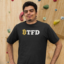 Load image into Gallery viewer, BTFD Shirt, Buy The F&#39;ing Dip Tshirt Uniswap Shirt Chainlink Shirt Crypto Shirt HODL Tshirt
