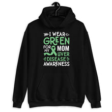 Load image into Gallery viewer, I Wear Green For My Sister Shirt, Liver Disease Shirt, Green Ribbon Shirt
