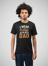 Load image into Gallery viewer, I Wear Orange For my Dad Shirt, Kidney Cancer Dad Shirt, Leukemia Cancer Shirt, Support Leukemia
