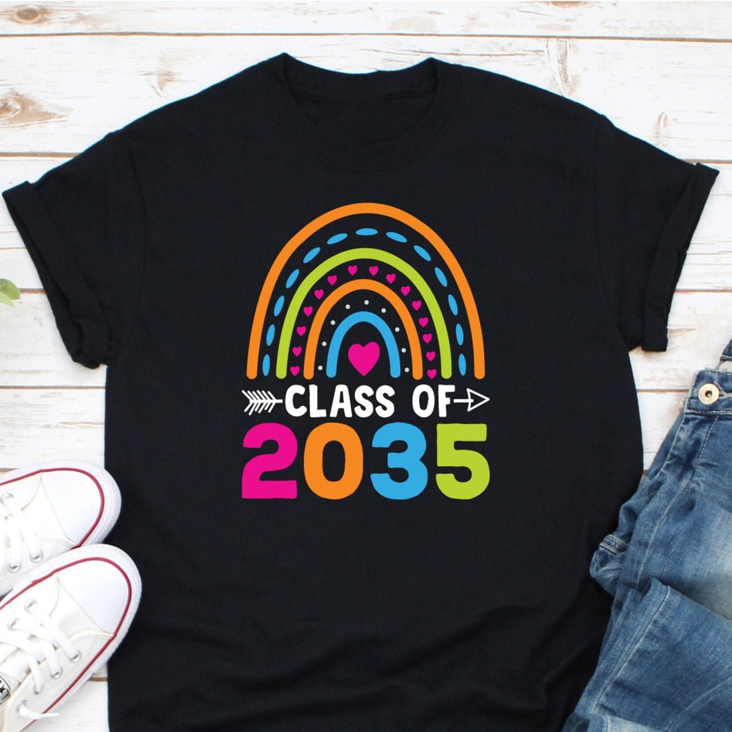 Class Of 2035 Shirt, 2035 Graduation Shirt, Graduation Class Of 2035, Preschool Graduation, Senior 2035 Shirt