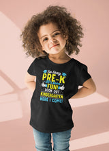 Load image into Gallery viewer, So Long Pre-k It Is Been Fun Look Out Kindergarten Here I Come Shirt, 1st Grade Shirt
