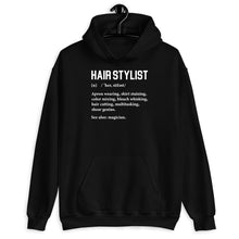 Load image into Gallery viewer, Hairstylist Definition Shirt, Hairdresser Shirt, Hair Stylist Barber Shirt, Hair Hustler Shirt
