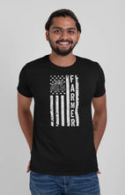 Load image into Gallery viewer, Farmer American Flag Shirt, Farming USA Gift, Farmer American Pride Shirt, Farmer Definition Shirt
