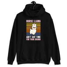 Load image into Gallery viewer, Nurse Llama Shirt, Nurse Shirt, Funny RN Shirt, Registered Nurse Shirt, Nursing Student Shirt
