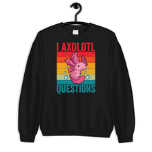 Load image into Gallery viewer, I Axolotl Questions Shirt, Axolotl Shirt, Axolotl Lover Shirt, Axolotl Fan Tee, Salamander Lover Tee
