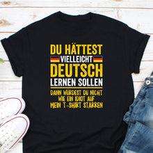 Load image into Gallery viewer, German Speaker Shirt, German Friend Gift, German Speaking Shirt, German Language Shirt
