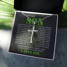 Load image into Gallery viewer, To My Son I Love You Necklace, Gift For Son From Mom, Son Birthday Gift, Necklace For My Son
