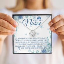 Load image into Gallery viewer, What Is A Nurse Necklace, Best Nurse Necklace, Awesome Jewellery Gift, Nurse Pendant Gift
